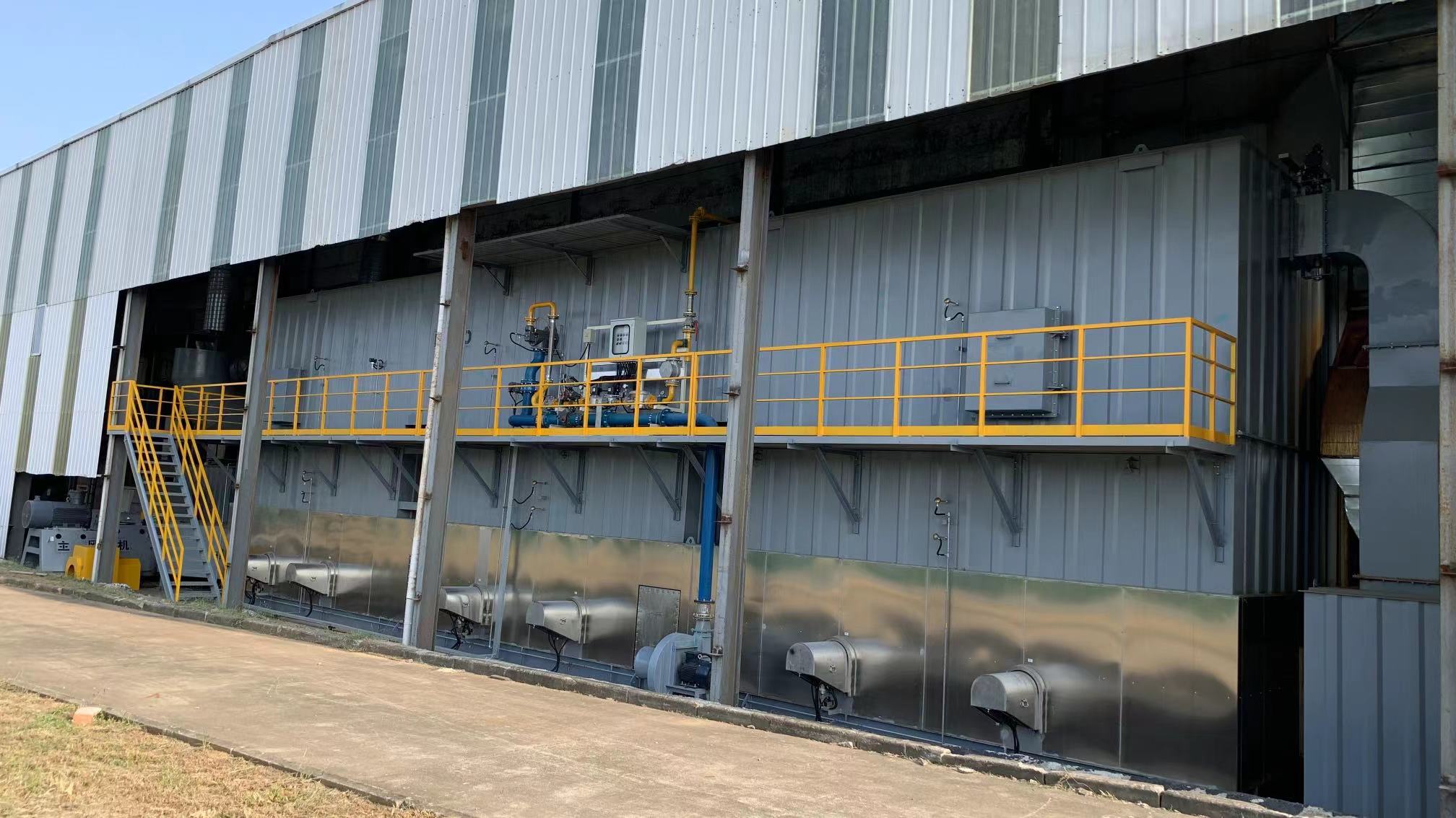 印刷行業(yè) 預(yù)處理+蓄熱式焚燒爐rto 廢氣處理案例 三梯