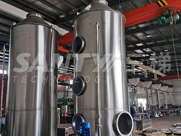 不銹鋼洗滌塔 不銹鋼洗滌塔